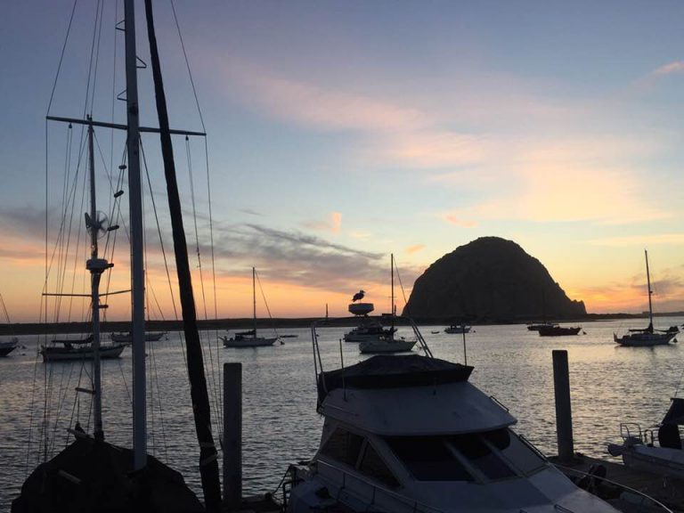 Sunset harbor