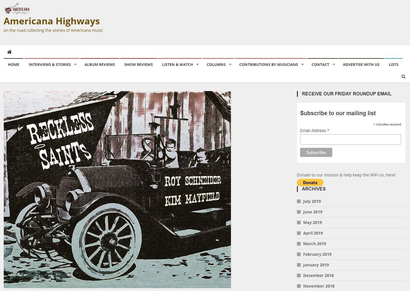 Americana Highways review