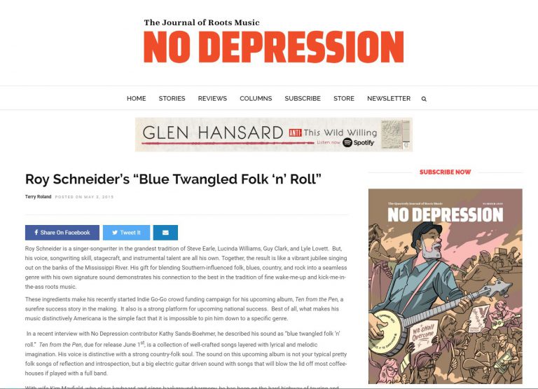 No Depression