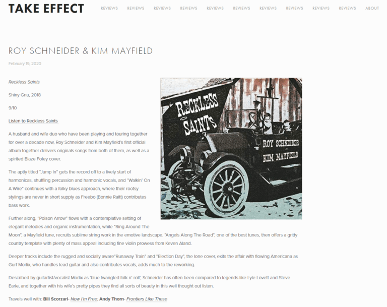 Take Effect